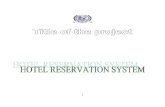 Reservation System h