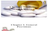 Cheaper Medicines Act [Revised]