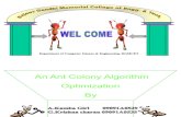 Ant Colony Algorithm-presentation