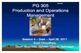 X04.PG 305 - Session 1 - Class-1 - Work Study Method Study and Measurement