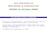 IAS IFRS FISCALITE