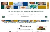 3Rs of Talent Management - Recruiting & Retaining Top Talent in Your Organization