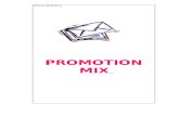 Promotion Mix-Prince Dudhatra
