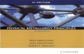 Physical Metallurgy Principals