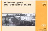 Wood Gas Fuel