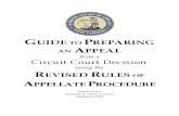 Guide to Preparing an Appeal From Circuit Court