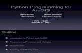 Python for Arc Gis