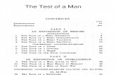 Test of a Man, The