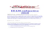 IT430 Subjective
