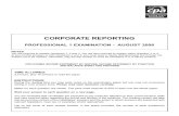 P1 - Corporate Reporting August 08