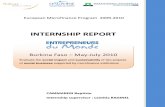 Internship Report EDM BCamareri
