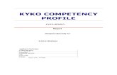 Sample Report of KYKO Personality Profile for Competency Management