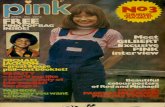Pink (Vintage Teenage) Magazine - Issue 3 - April 7th 1973