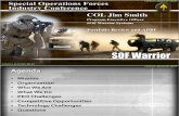 PEO SOF Warrior Brief SOFIC 2011