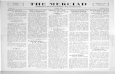 The Merciad, March 1940