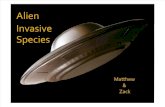 Biology 3709 - Alien Invasive Species