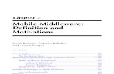 Mobile Middleware: Definition and Motivations