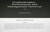 Post Bankruptcy Performance