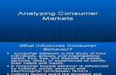 Analyzing Consumer Mkts