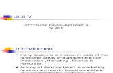 Unit v Attitude Measurement Scale[1]