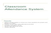 Classroom Attendance System