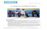 A Year of Action in Haiti - Handicap International