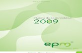 RSE - Reporte de Sustentabilidad de EPM 2009