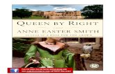 QUEEN BY RIGHT by Anne Easter Smith – read an excerpt!