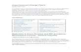 USPS Organization Changes FAQs 2011