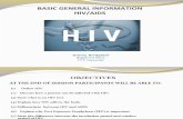 BASIC GENERAL INFORMATION HIV