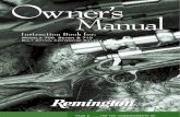 Remington 700 Manual