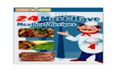 24 Must Have Meatloaf Recipes Free eCookbook