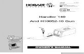 Handler 140 and H100S2-10 Gun Owner's Manual