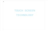 Touch Screen Technology -Sunil Shahu