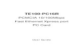 Manual Trendnet TE100-PC16R