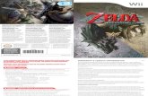 Zelda TP user manual Wii