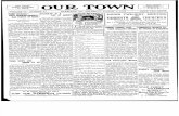 Our Town August 1, 1918
