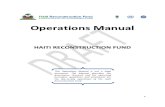 August172010 Operations Manual - HAITI RECONSTRUCTION FUND