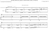 Suite Breve Para Clarinete y Piano (1997)