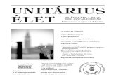 Unitárius Élet 2002-januar-februar