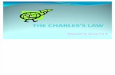 THE CHARLES’S LAW