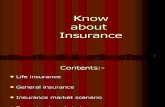Know About Insurance