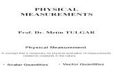 3. Physical Measurements