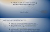 Artificial BRAIN Using Nanotechnology