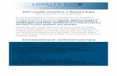 Loyalty Expo Sponsorship Packages