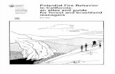 Potential fire behavior in California: an atlas and guide for forest and brushland managers