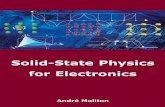 Solid State Physics for Electronics
