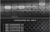 Net Versions