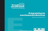 Coyuntura socioeconómica primer semestre 2010