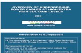 Euro Pa Cable Presentation Overview of EHV Cables